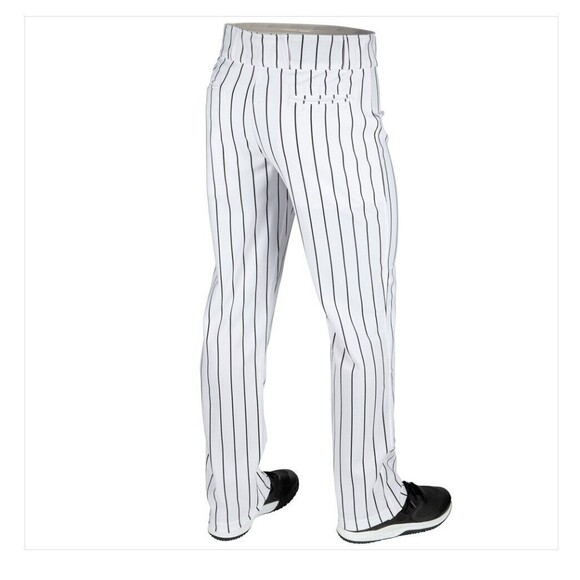 Champro Baseball Pant Open Bottom Triple Crown Series Adult S White Navy NWT - Picture 2 of 7